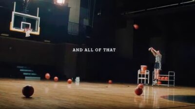 Caitlin Clark in Gatorade commercial