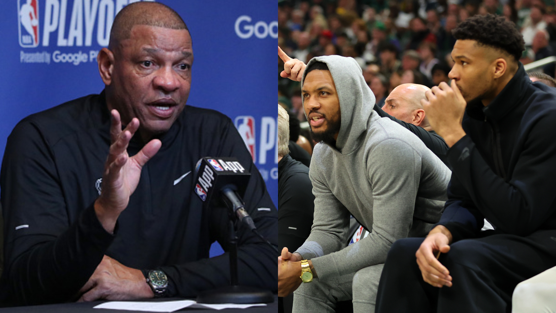 Doc Rivers Drops Big Hint: Giannis Antetokounmpo And Damian Lillard Set ...