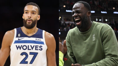 Draymond Green trolls Rudy Gobert