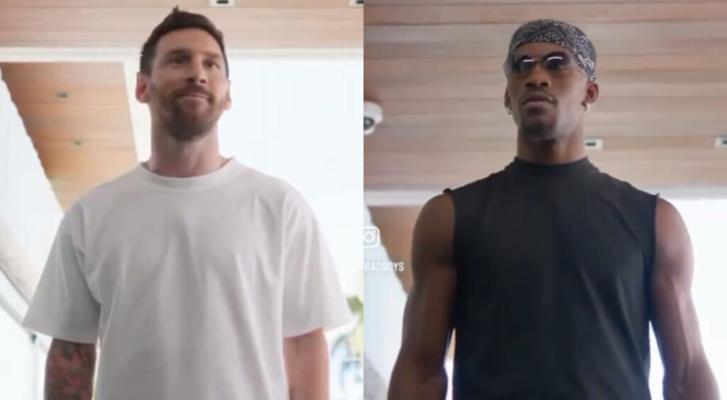 Lionel Messi and Jimmy Butler want to become Bad Boys