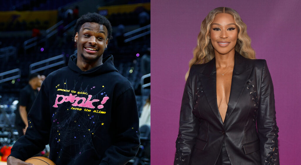 Bronny James gets seal of approval from Savannah James