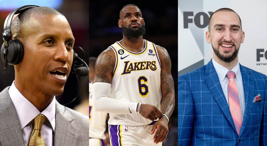 Nick Wright blasts Reggie Miller for slandering LeBron James