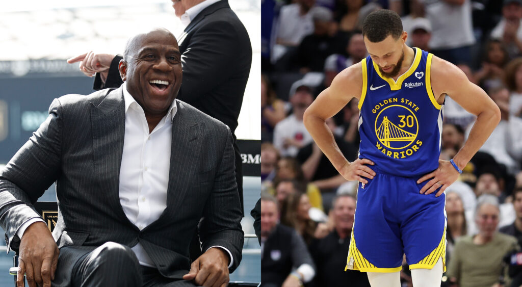 Magic Johnson's message to Stephen Curry