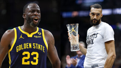 Draymond Green fires shot at Rudy Gobert