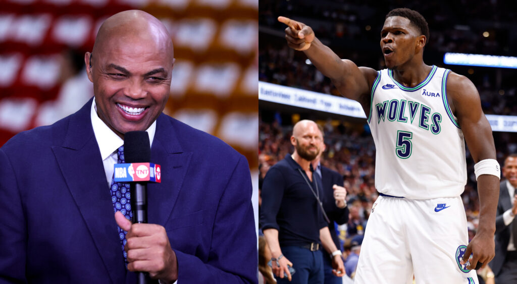 Anthony Edwards wants Charles Barkley in Minnesota