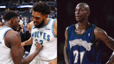 Kevin Garnett talks about Anthony Edwards and Karl-Anthony Towns