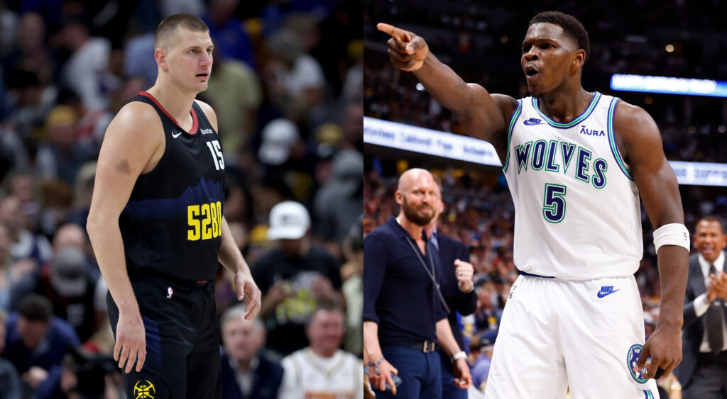 Nikola Jokic and Anthony Edwards' trash-talk leaked