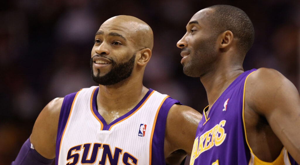 Vince Carter reveals message from Kobe Bryant