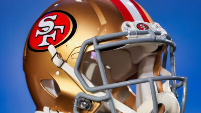 San Francisco 49ers helmet