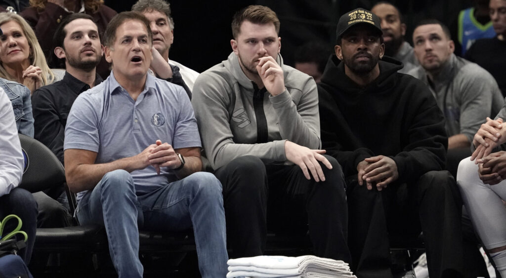 Luka Doncic, Kyrie Irving can decide Mark Cuban's fate