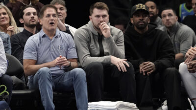 Luka Doncic, Kyrie Irving can decide Mark Cuban's fate