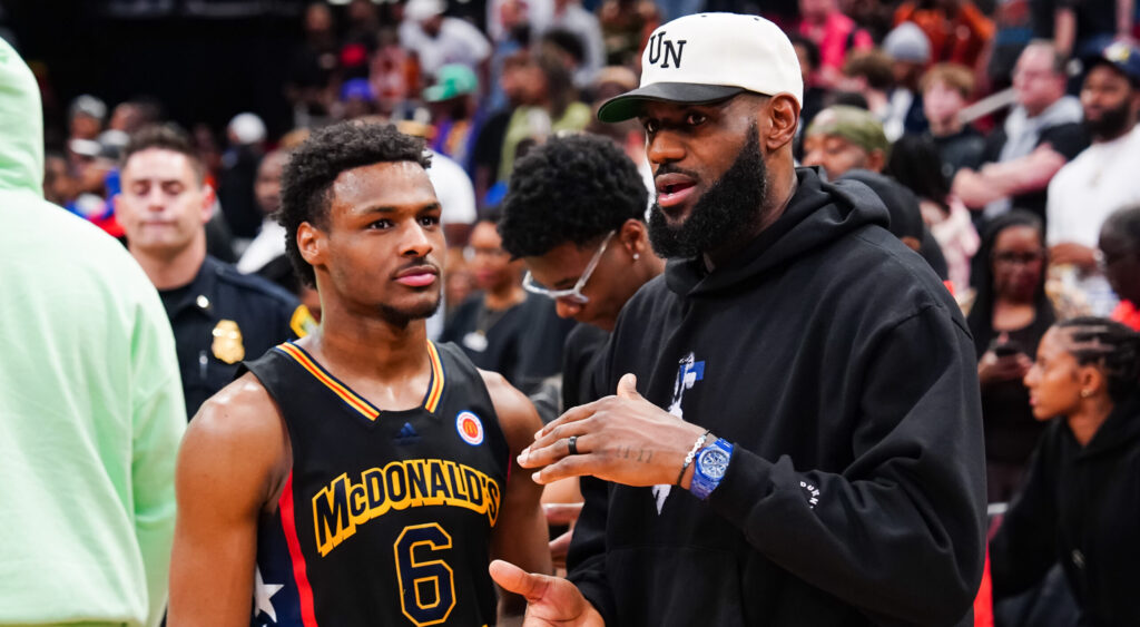 Bronny James shuts down possibility of LeBron James III 