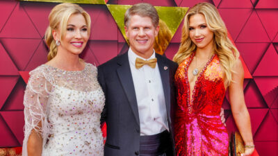 Tavia Hunt, Clark Hunt, and Gracie Hunt