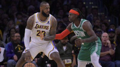 LeBron James talks about Celtics