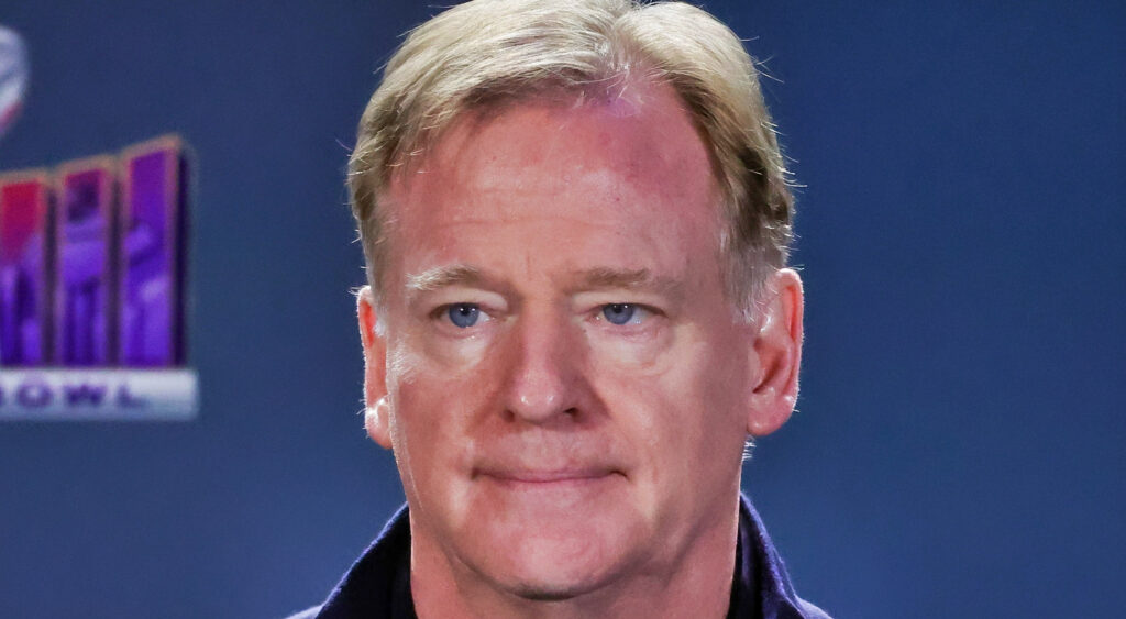 Photo of Roger Goodell for article on the NFL holiday schedule