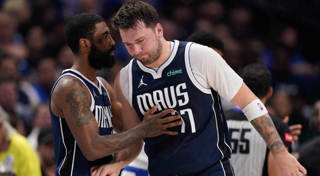 Luka Doncic praises Kyrie Irving