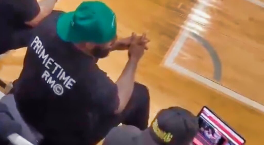LeBron James Caught Red-Handed Performing Illegal Activity At His Son Bryce’s Game