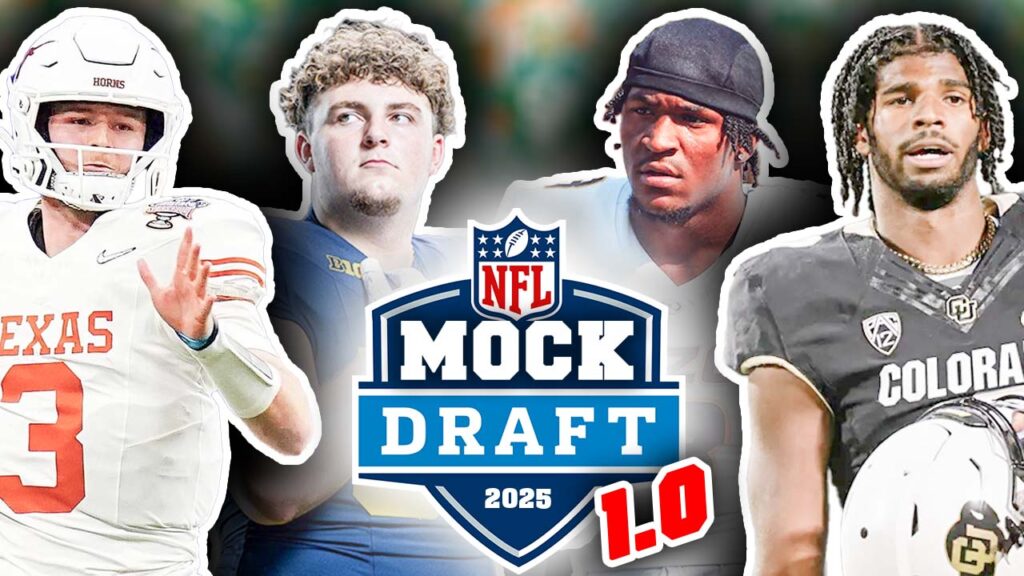 2025 NFL FirstRound Mock Draft For All 32 Picks 1.0! (Post Draft