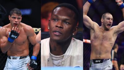 Israel Adesanya picks Sean Strickland