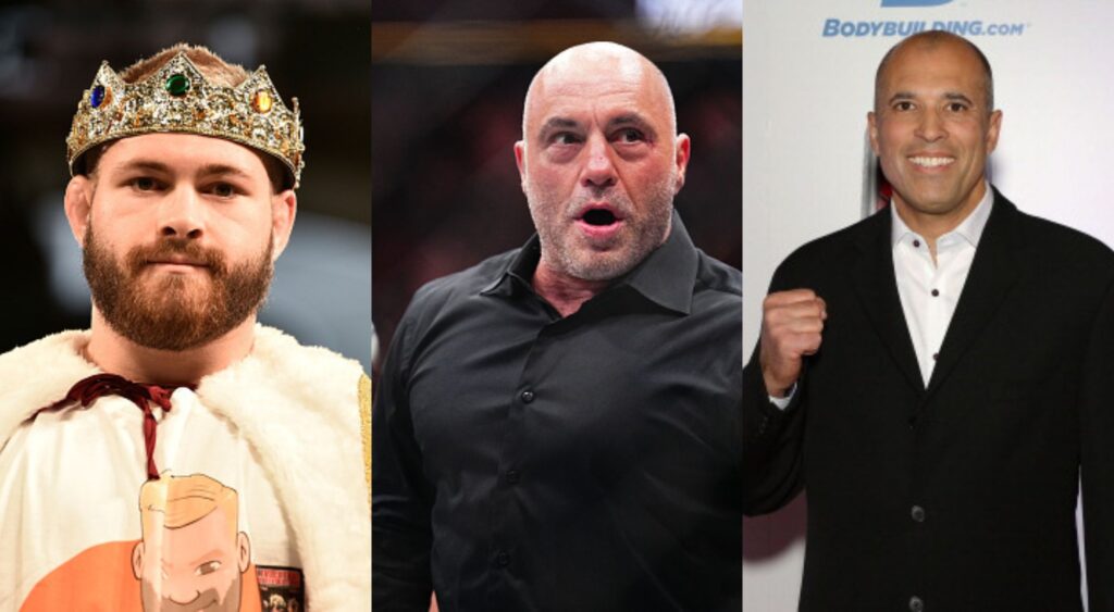 Ryan Gordon, Joe Rogan, and Royce Gracie