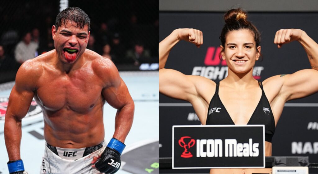 Paulo Costa and Ailin Perez