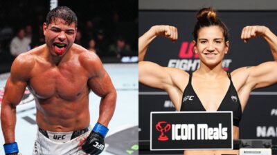 Paulo Costa and Ailin Perez