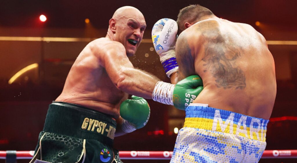 Tyson Fury and Oleksandr Usyk