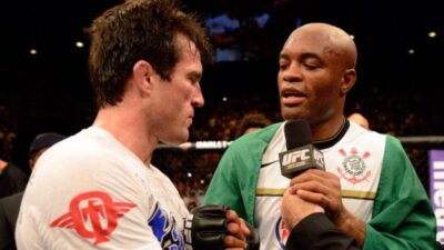 Anderson Silva and Chael Sonnen