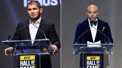 Khabib Nurmagomedov and Ali Abdelaziz