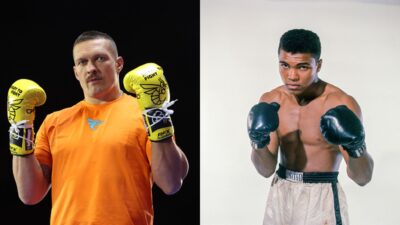 Oleksandr Usyk and Muhammad Ali