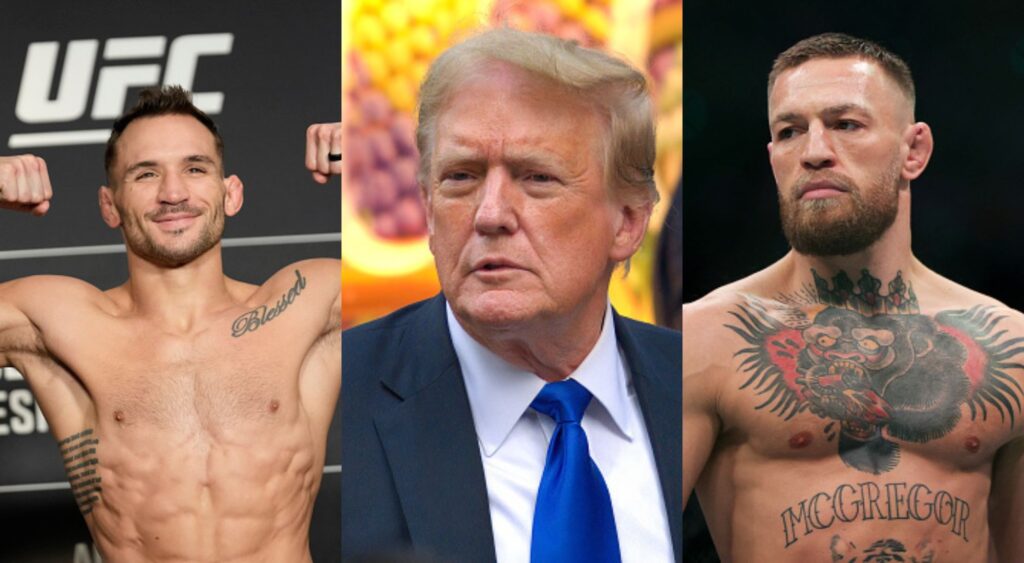 Michael Chandler praises Donald Trump