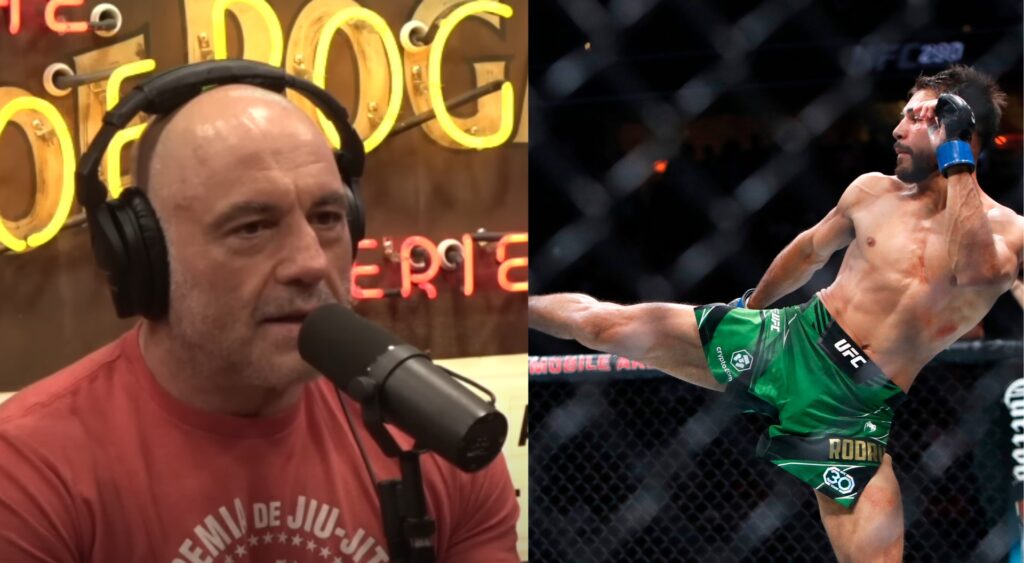 Joe Rogan talks on Yair Rodriguez