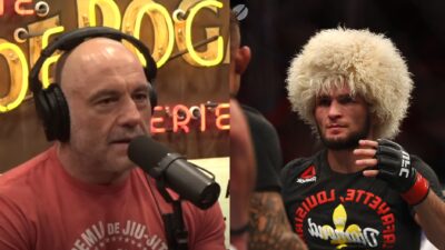 Joe Rogan mispronounces Umar Nurmagomedov's name pissed Khabib Nurmagomedov