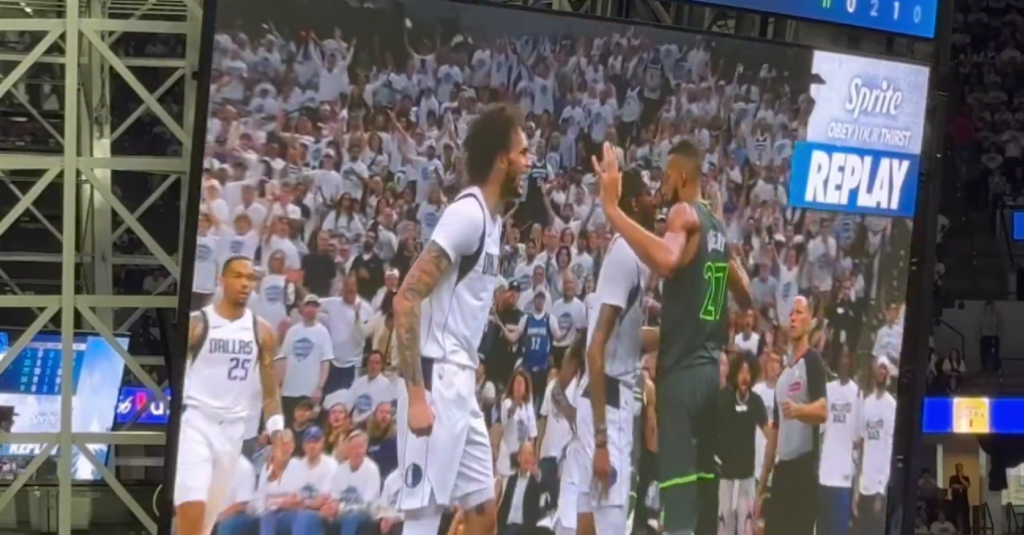 Rudy Gobert and Derrick Jones Jr. Were Involved in a Scuffle During Game 5, Leading to Tech Foul