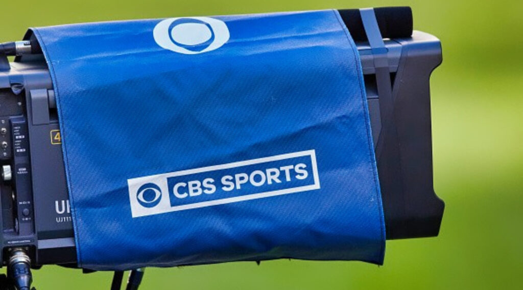 CBS Sports camera for article on network losing one of its biggest NFL insiders