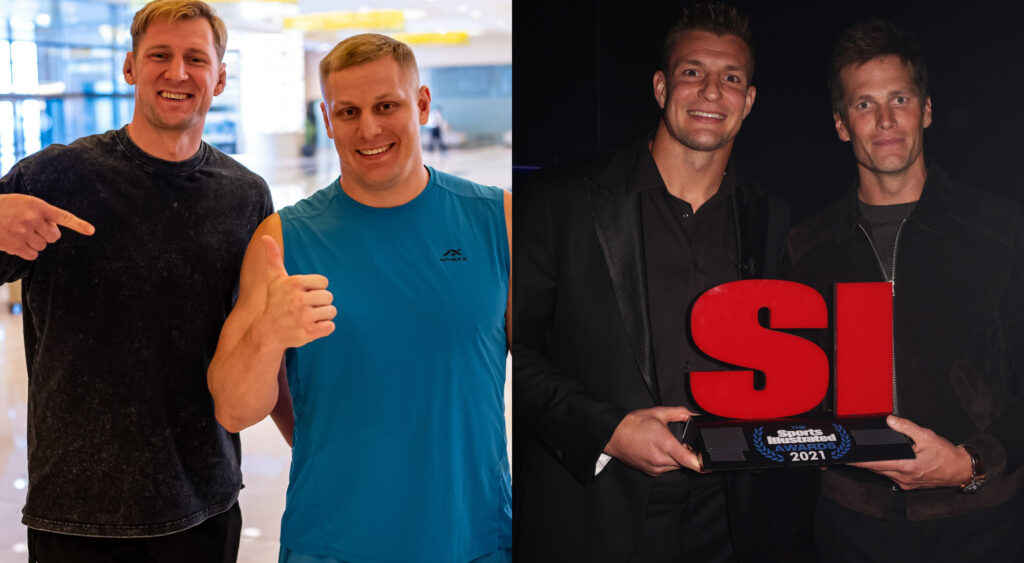 Ben Askren Sees Tom Brady and Rob Gronkowski in Sergei Pavlovich and Alexander Volkov