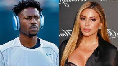 Photos of Antonio Brown and Larsa Pippen