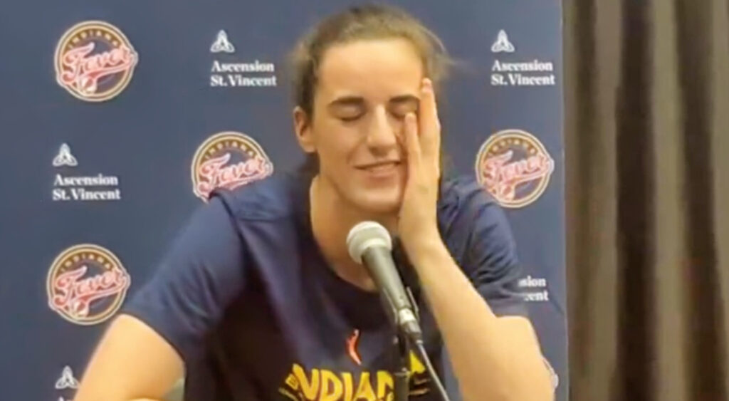 VIDEO: Caitlin Clark Reveals She's Dealing With Injury So "Gross," She  Can't Even Talk About It