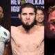 Conor McGregor, Islam Makhachev and Michael Chandler
