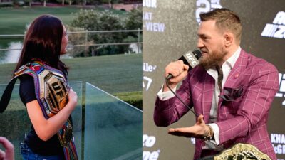 Alexa Grasso and Conor McGregor