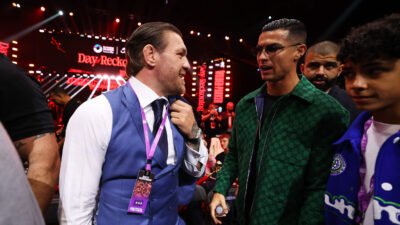 Conor McGregor Predicts Cristiano Ronaldo to Retain Golden Boot