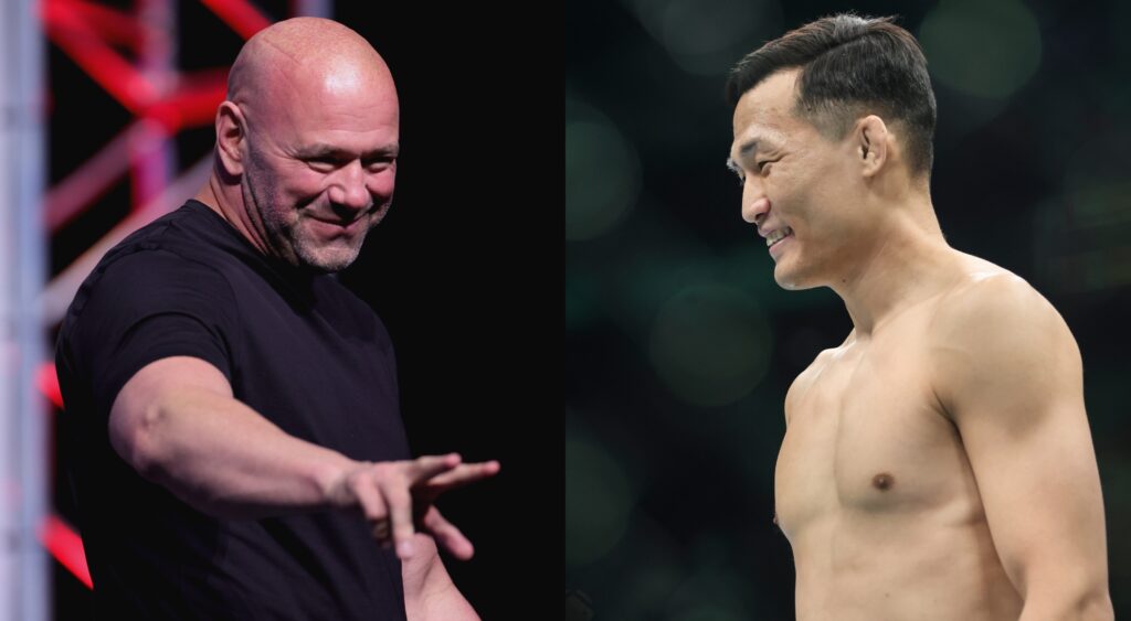 Dana White and Korean Zombie