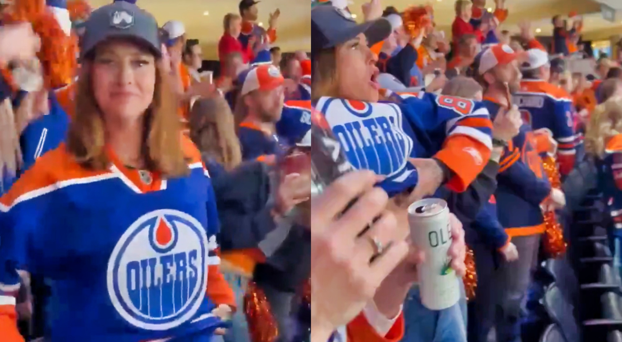 VIDEO: After the Edmonton Oilers defeated the Dallas Stars, everyone ...