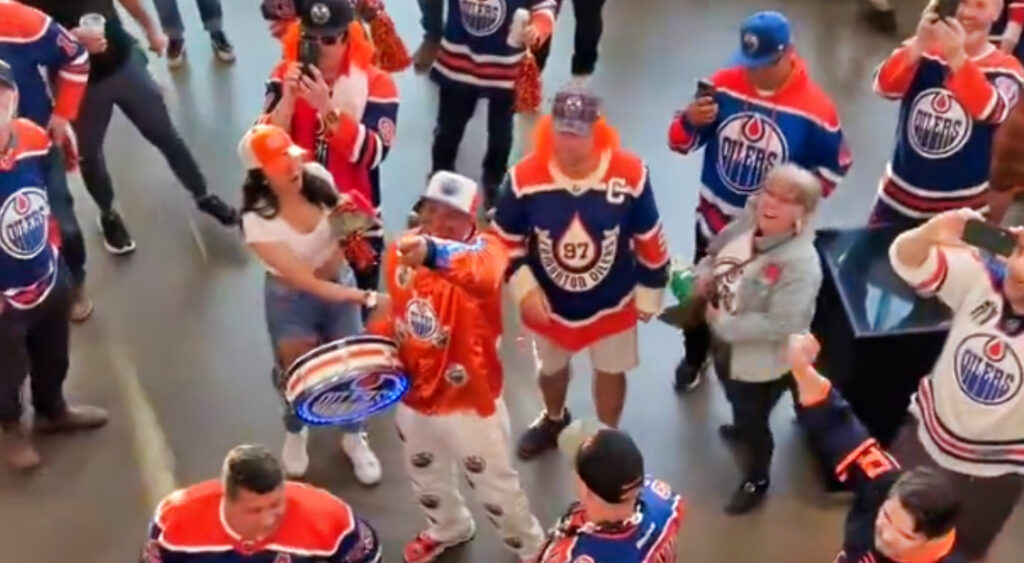 Edmonton Oilers fans