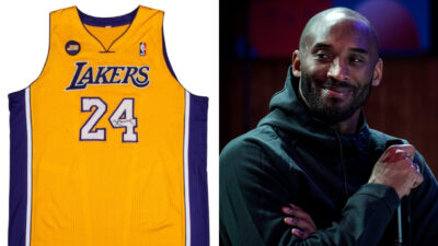 Kobe Bryant achilles game jersey up for auction