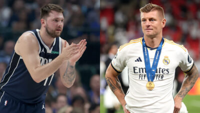 Luka Doncic begs to Toni Kroos