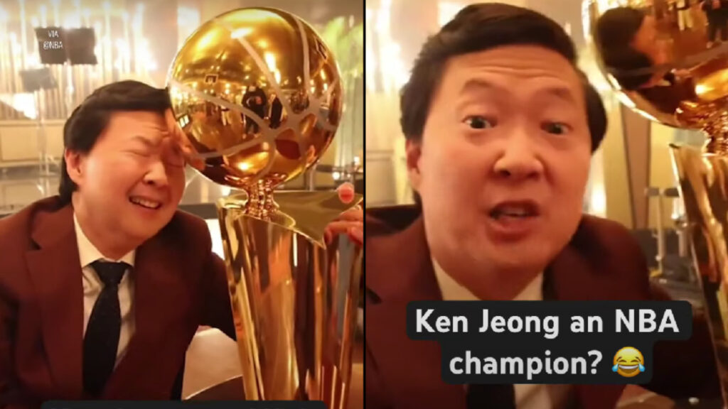 Ken Jeong, The Larry O'Brien Trophy