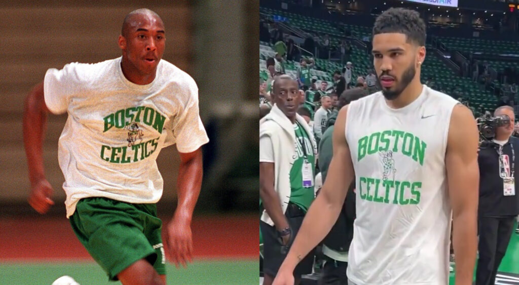 Jayson Tatum channels inner Kobe Bryant