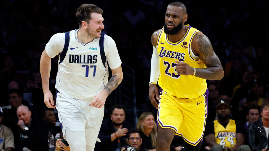 Luka Doncic, LeBron James