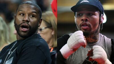 Floyd Mayweather and Gervonta Davis